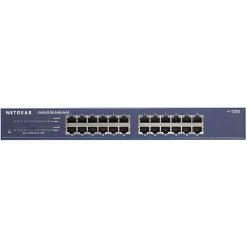 NETGEAR 24-Port Gigabit Ethernet Unmanaged Switch, Plug-and-Play (JGS524NA)