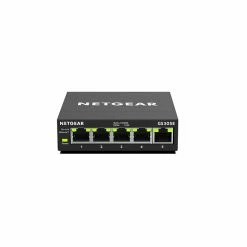 NETGEAR Plus GS305E 5-Port Gigabit Ethernet Switch, Desktop/Wall Mount