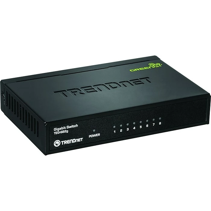TRENDnet RC9705 8-Port Gigabit GREENnet Switch 3 TRENDnet RC9705 8-Port Gigabit GREENnet Switch