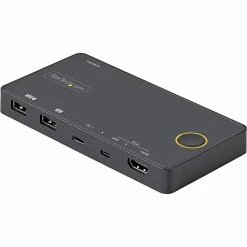 StarTech SV221HUC4K USB-A/HDMI KVM Desktop Switch