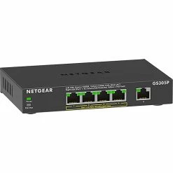 Netgear 300 Series GS305Pv2 SOHO Gigabit Ethernet Unmanaged Switches With PoE
