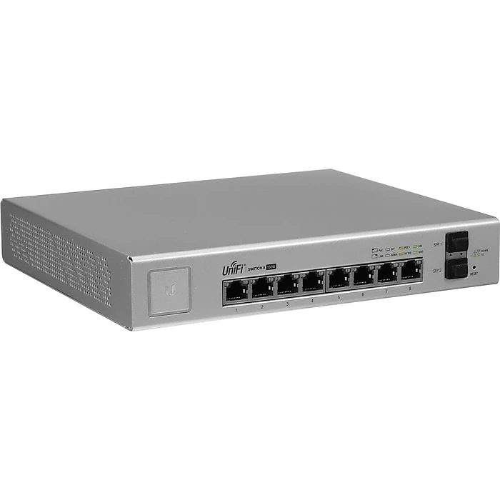 Ubiquiti® US-8-150W UniFi® Switch 8 Managed 8 Port PoE+ Gigabit Ethernet Switch 3 Ubiquiti® US-8-150W UniFi® Switch 8 Managed 8 Port PoE+ Gigabit Ethernet Switch