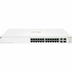 Aruba Instant On 1930 JL684A#ABA 24-Port Gb Ethernet 24xGE PoE (370W), 4X 1G/10G SFP+, L2+ Smart Switch US Cord