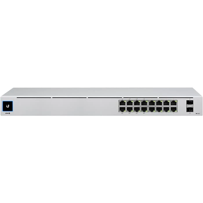 Ubiquiti UniFi USW-16-POE 16-Port Gigabit Ethernet Universal Switch 4 Ubiquiti UniFi USW-16-POE 16-Port Gigabit Ethernet Universal Switch - Image 2