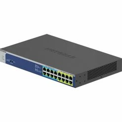 Netgear GS516UP-100NAS 16-Port Gigabit Ethernet Desktop/Rack Mountable Unmanaged Switch