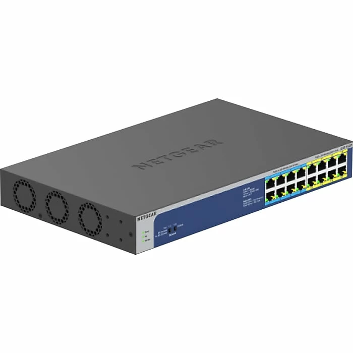 Netgear GS516UP-100NAS 16-Port Gigabit Ethernet Desktop/Rack Mountable Unmanaged Switch 5 Netgear GS516UP-100NAS 16-Port Gigabit Ethernet Desktop/Rack Mountable Unmanaged Switch - Image 3
