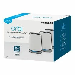 NETGEAR Orbi AX6000 Tri Band Wireless And Ethernet Router, White (RBK853) -Networking & Wi-Fi Shop unnamed file 121