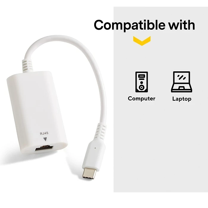 NXT Technologies™ NX52348 Network Adapter, USB-C To Ethernet 5 NXT Technologies™ NX52348 Network Adapter, USB-C To Ethernet - Image 3