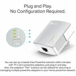 TP-LINK AV600 Nano Powerline Adapter Starter Kit, White, 2/Pack (TL-PA4010KIT) -Networking & Wi-Fi Shop unnamed file 1449