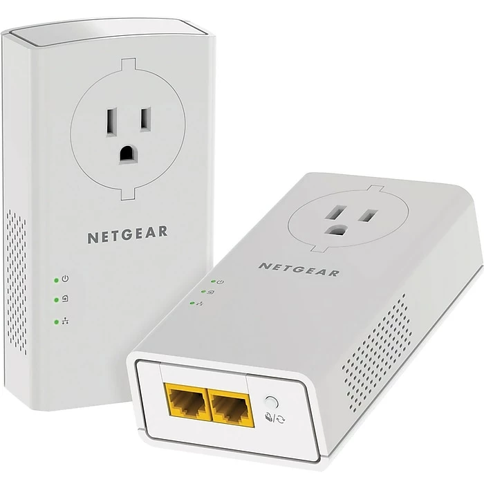 Netgear PLP2000 Powerline 2000 + Extra Outlet 2000 Mbps Network Adapter, White 3 Netgear PLP2000 Powerline 2000 + Extra Outlet 2000 Mbps Network Adapter, White