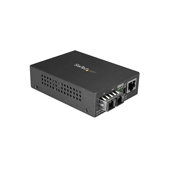 StarTech MCMGBSCSM10 Gigabit Ethernet To SC Fiber Media Converter, 1000BaseLX,Single Mode, 10 Km 3 StarTech MCMGBSCSM10 Gigabit Ethernet To SC Fiber Media Converter, 1000BaseLX,Single Mode, 10 Km