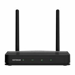 Netgear AC750 Dual Band Wireless And Ethernet Router, Black (R6020-100NAS)