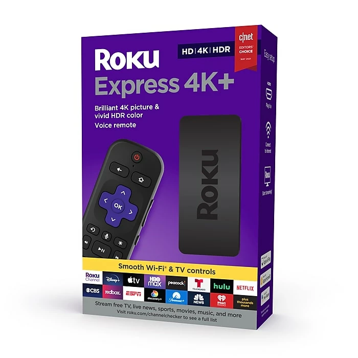 Roku Express 4K Plus, Black (3941R) 3 Roku Express 4K Plus, Black (3941R)