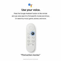 Google Chromecast With Google TV Streaming Media Player, White (GA01919-US) -Networking & Wi-Fi Shop unnamed file 1813