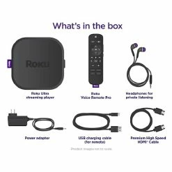 Roku Ultra 4802R Streaming Media Player, Black -Networking & Wi-Fi Shop unnamed file 1876