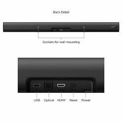 Roku Streambar Pro 9101R2 Stereo Soundbar, Black -Networking & Wi-Fi Shop unnamed file 1881