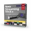 Roku Streaming Stick+ 3810R HD/4K/HDR Streaming Device With Long-range Wireless And Voice Remote With TV Controls, Black