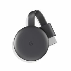 Networking & Wi-Fi Shop 8 Google Chromecast Streaming Media Player, 3rd Generation, Charcoal (GA00439-US)