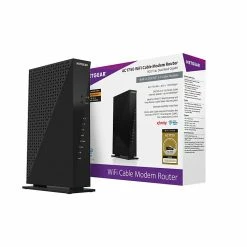 NETGEAR C6300-100NAS Dual Band Wireless And Ethernet Router, Black (C6300-100NAS)