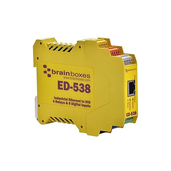 Brainboxes Ethernet To Digital IO Relay Gateway (ED-538) 3 Brainboxes Ethernet To Digital IO Relay Gateway (ED-538)