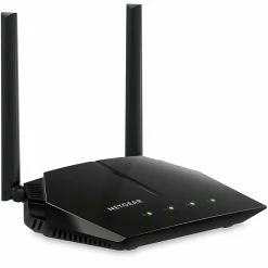 NETGEAR AC1000 Dual Band Wireless And Ethernet Router, Black (R6080-100NAS)