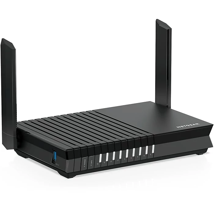 NETGEAR 4-Stream AX1800 Dual Band WiFi 6 Router, Black (RAX20) 3 NETGEAR 4-Stream AX1800 Dual Band WiFi 6 Router, Black (RAX20)