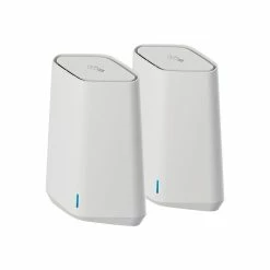 NETGEAR Orbi Pro WiFi 6 Mini AX1800 Dual-Band Wireless And Ethernet Router And Satellite, White (SXK30)