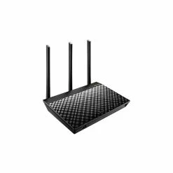 ASUS AC1800Dual Band Wireless And Ethernet Router, Black (RT-AC66U B1)