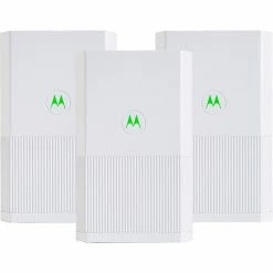Motorola MH7023 IEEE 802.11ac Ethernet Wireless Router, White, 3-Pack (MH7023-10)