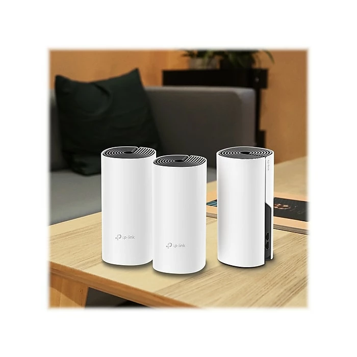 TP-LINK Deco M4 Dual Band Mesh Wifi Router, White, 3/Pack 6 TP-LINK Deco M4 Dual Band Mesh Wifi Router, White, 3/Pack - Image 4