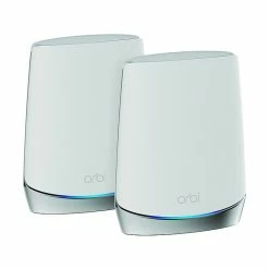 NETGEAR Orbi AX4200 Whole Home Tri-Band Mesh WiFi 6 System, 2-pack (RBK752)