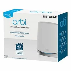 NETGEAR Orbi AX4200 Dual Band Wireless And Ethernet Satellite, White (RBS750) -Networking & Wi-Fi Shop unnamed file 450