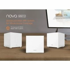 Tenda Nova MW12 Tri-band AC2100 Whole Home Mesh WiFi System, 3/Pack (MW12 3PK) 15 Tenda Nova MW12 Tri-band AC2100 Whole Home Mesh WiFi System, 3/Pack (MW12 3PK) -Networking & Wi-Fi Shop unnamed file 505
