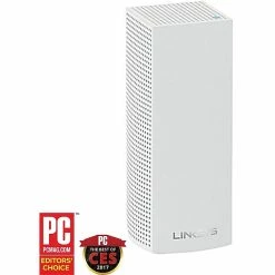 Linksys VELOP Whole Home Mesh Wi-Fi System AC2200 Tri Band Wireless And Ethernet Router, White (WHW0301)