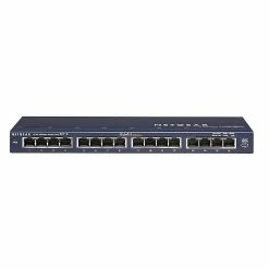 NETGEAR 16-Port Gigabit Ethernet Unmanaged Switch, Desktop (GS116NA)