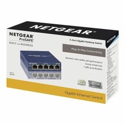 NETGEAR 5-Port Gigabit Ethernet Unmanaged Switch, Plug-and-Play (GS105NA) -Networking & Wi-Fi Shop unnamed file 708
