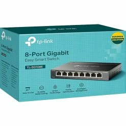 TP-LINK Easy Smart TL-SG108E 8-Port Gigabit Ethernet Desktop/Wall-Mountable Switch -Networking & Wi-Fi Shop unnamed file 739