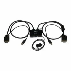 StarTech 2-Port USB VGA Cable KVM Switch