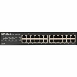 Netgear 300 Series GS324-200NAS 24-Port Gigabit Ethernet Desktop/Wall Mountable/Rack Mountable Unmanaged Switch