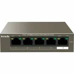Tenda TEF1105P-4-63W 5-Port Gigabit Ethernet Desktop Switch -Networking & Wi-Fi Shop unnamed file 785