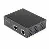 StarTech Industrial Gigabit PoE Injector - High Speed 90W 802.3bt PoE++ 48V-56VDC Ultra Power Over Ethernet/UPoE Injector -40C To +75C