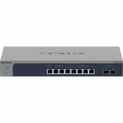 NETGEAR Smart MS510TXM 10-Port Multi-Gigabit/10G Ethernet Switch, With 8 X Multi-gig Ports, 2 X 10G SFP+, Desktop/Rackmount