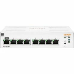 HPE Aruba Instant On 1830 JL810A#ABA 8-Port Gigabit Ethernet Desktop/Wall Mountable Switch