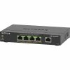 Netgear Plus GS305EPP-100NAS 5-Port Gigabit Ethernet Desktop Switch