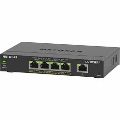 Netgear Plus GS305EPP-100NAS 5-Port Gigabit Ethernet Desktop Switch