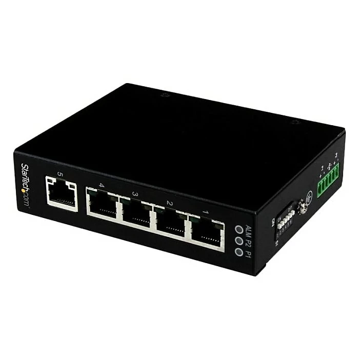 StarTech IES51000 5-Port UnManaged Industrial Gigabit Ethernet Switch 3 StarTech IES51000 5-Port UnManaged Industrial Gigabit Ethernet Switch