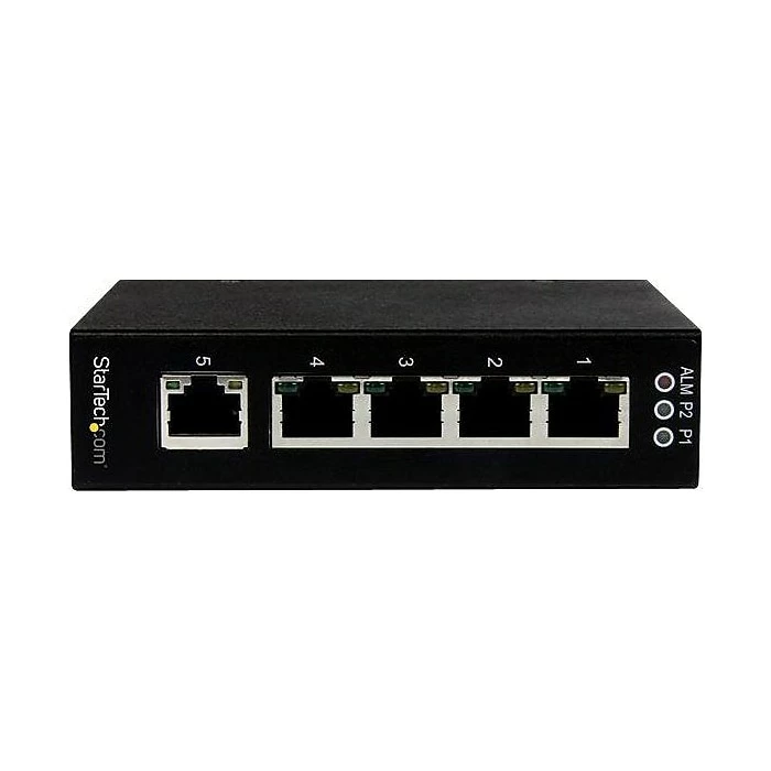 StarTech IES51000 5-Port UnManaged Industrial Gigabit Ethernet Switch 4 StarTech IES51000 5-Port UnManaged Industrial Gigabit Ethernet Switch - Image 2