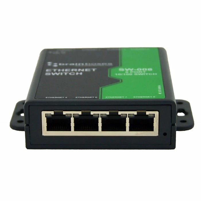 Brainboxes SW-008 8-Port Fast Ethernet Wall Mountable Switch 4 Brainboxes SW-008 8-Port Fast Ethernet Wall Mountable Switch - Image 2