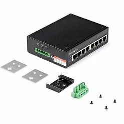 StarTech Industrial 8 Port Gigabit PoE Switch 30W - Power Over Ethernet Switch - GbE POE+ Network Switch - Unmanaged - IP-30 -Networking & Wi-Fi Shop unnamed file 974